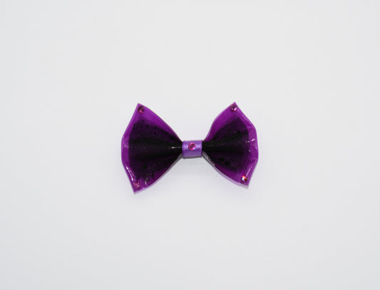 Midnight Orchid Pet Hair Bow