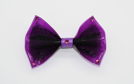 Midnight Orchid Pet Hair Bow