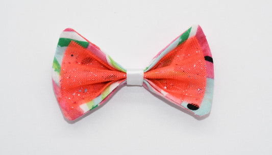 Watermelon Splash Pet Hair Bow